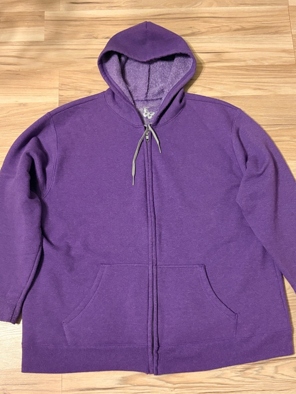JMS EcoSmart full-zip hoodie.